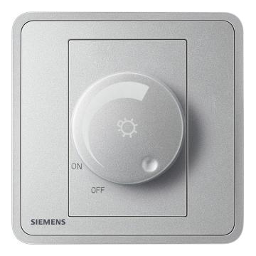 SIEMENS/西门子 调光开关星辉银 睿绎 Zita系列 5UH11223NC02