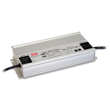 明纬 480W恒流恒压型LED驱动器IP67 HLG-480H-24