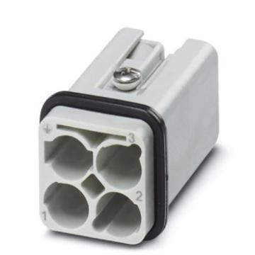 菲尼克斯 重载连接器 针式触点插芯位数：3+PE，HC-Q03-I-CT-M 1419896