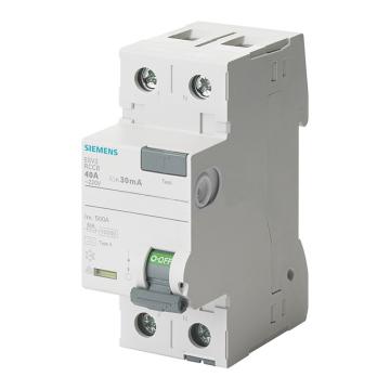 SIEMENS/西门子 5SV3 漏电开关5SV33126 5SV3312-6(A 30MA 25A 2P)
