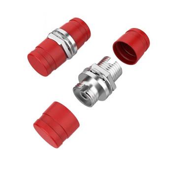胜为 光纤适配器工程电信级光纤耦合器法兰盘 FC-FC 小D型光纤网络跳线延长对接头 OCF-103