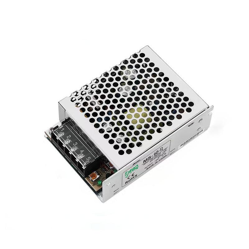梅兰日兰 MS-60系列迷你型单组输出开关电源60W 12V 0~5A MS-60-12V