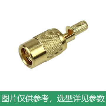 海乐 2M两兆头华为SMB-K母头（75-2）E1接线头同轴电缆接头DDF射频线连接器 2M-2SMB-2