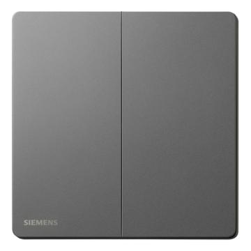 SIEMENS/西门子 16AX二位中途开关深灰银 荟辰acus系列 5TA31253NC05