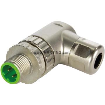 HARTING 插头M12-CC-SCR-4P-DCOD-M-ANG-SHLD 21437863401