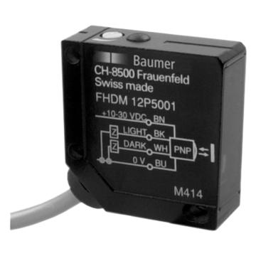 堡盟 背景抑制型漫反射式传感器 FHDM 12P5001