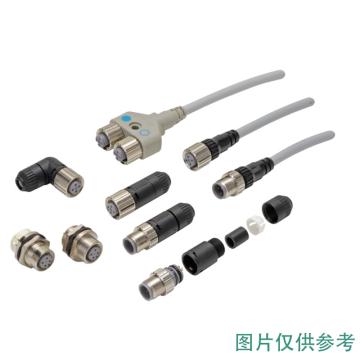 欧姆龙 传感器连接线 XS2F-D421-DC0-F