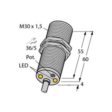TURCK/图尔克 传感器 DBI10U-M30-AP4X2
