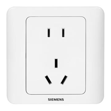 SIEMENS/西门子 86型远景五孔插座10A 5UB8214-3NC01，白