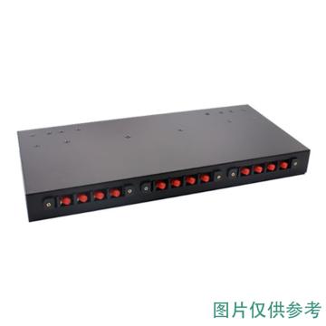 海乐 12口光纤终端盒12芯FC满配 光纤盒 光缆尾纤熔接盒 光纤配线架 P1-12-FC