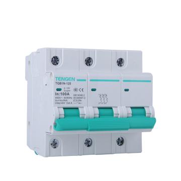 天正电气 微型断路器 TGB1N-125 3P C80 MX+OF AC220V