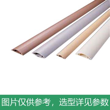 凯士士 圆形地板配线槽浅木纹 1M RD50LX