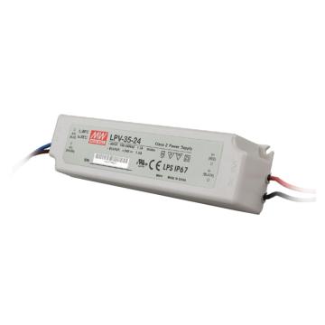 明纬 防水开关电源 LPV-35-24
