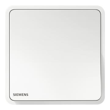 SIEMENS/西门子 16AX一位双控开关辰曦白 睿绎 Zita系列 5TA11133NC01