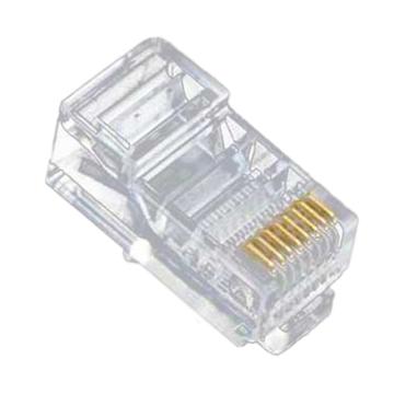 兆龙 5e类水晶头5e类非屏蔽RJ45水晶头，100个起订 ZM5URJ45