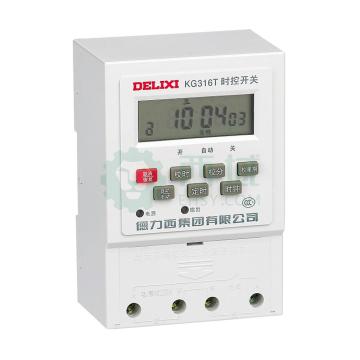 DELIXI/德力西 KG316T系列时控开关KG316TA AC220V KG316TA AC220