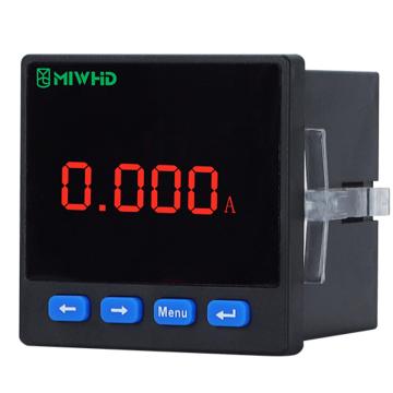 梅兰日兰 单相数显电流表SUPI72-A，MLRL19SUPI72-A 220v 1A-5A SUPI72-A