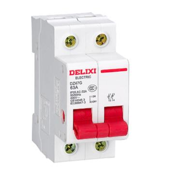 DELIXI/德力西 微型隔离开关DZ47G 1P 32A DZ47G132