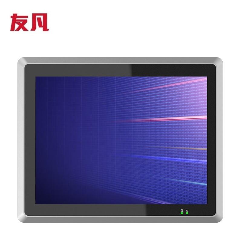 YOUFAN 17"工业一体机触摸屏工业平板电脑嵌入式壁挂工控机J1800/4G/64G/WIFI SK-YF17J1800XY