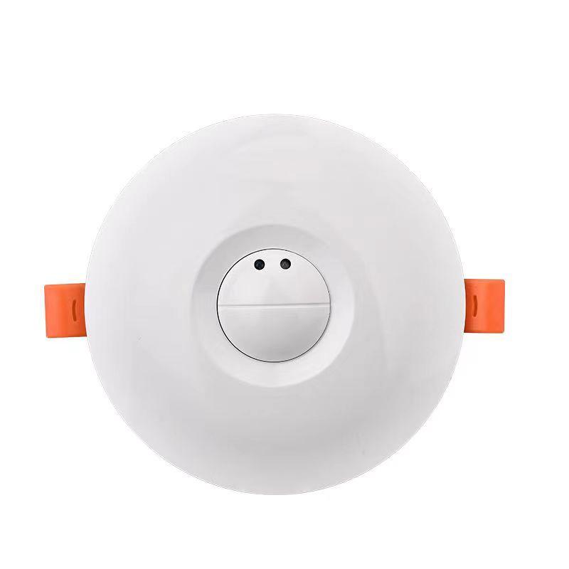 梅兰日兰 嵌入式带强启雷达(微波)感应开关四线220V 10A MLRL07-1