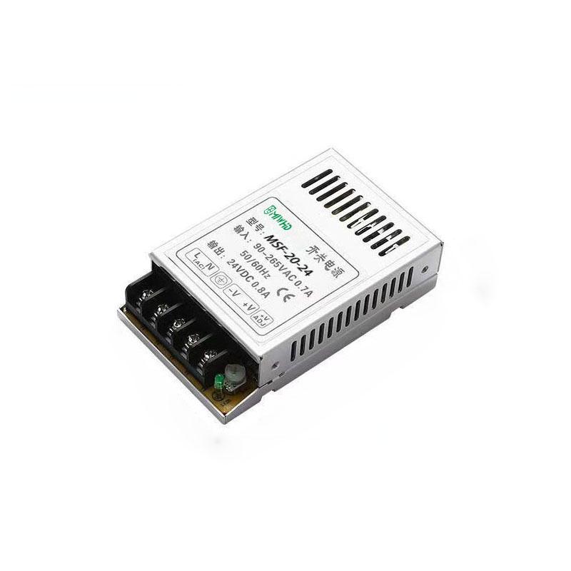 梅兰日兰 MSF-20系列迷你型单组输出开关电源20W 24V 0~0.8A MSF-20-24V