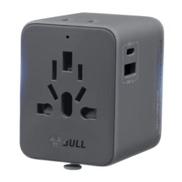 公牛 全球旅行转换器 GN-L10U15
