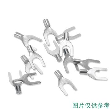ELECALL/伊莱科 UT系列叉型裸端子Y型冷压端子 UT6-6
