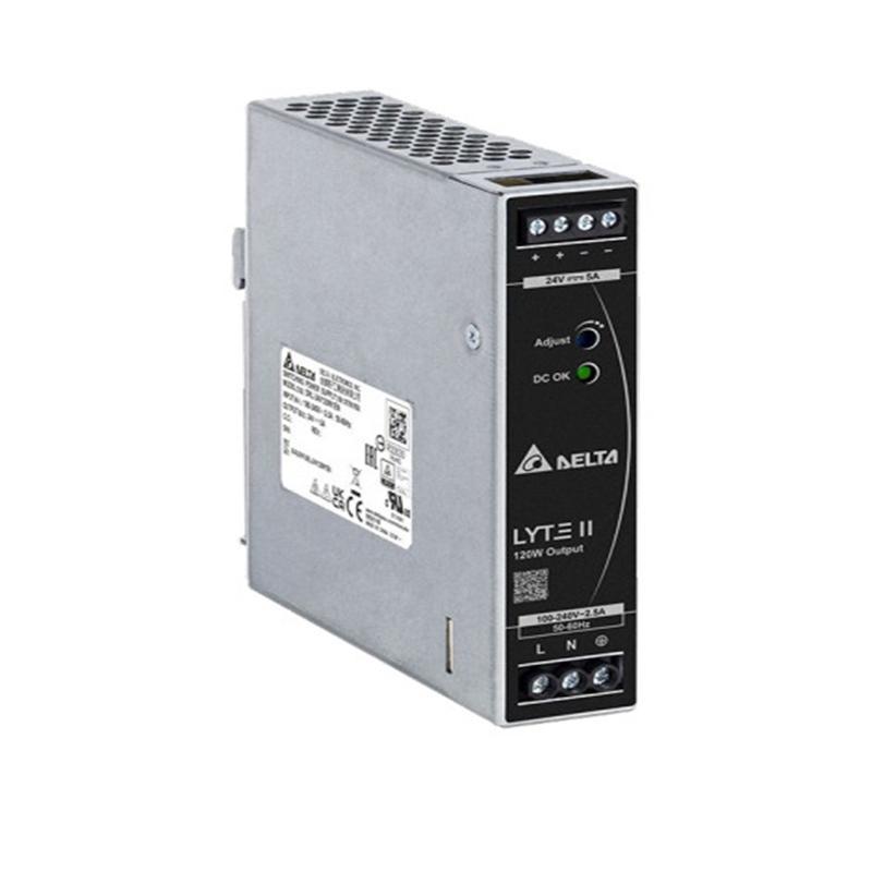 台达 工业电源开关电源 导轨型电源 48V120W LYTE II 系列导轨型电源 48V120W LYTE II 系列 DRL-48V120W1EN