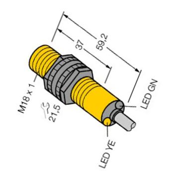 TURCK/图尔克 接近开关 DOIR100-BS18-VP6X2E