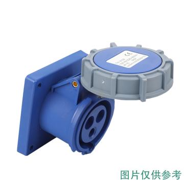 倍港 第二代工业防水暗装插座IP67 230V 32A 3P SIN3232