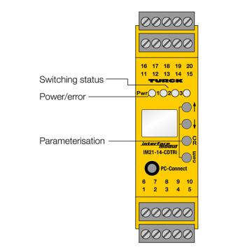 TURCK/图尔克 转速监控器 IM21-14-CDTRI