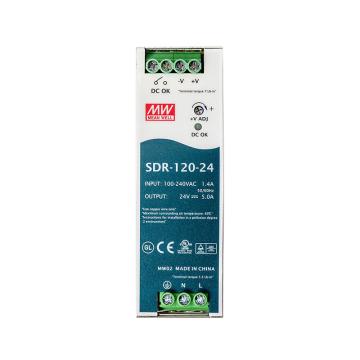 明纬 开关电源 SDR-120-24