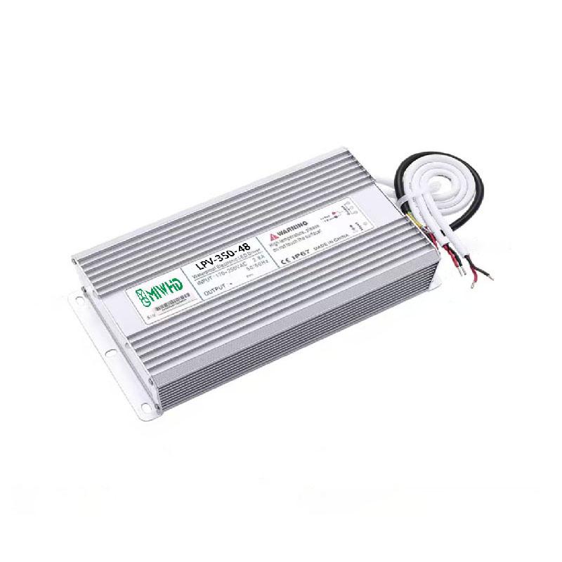梅兰日兰 LPV-350系列LED防水恒压型开关电源350W 48V 0-7.3A LPV-350-48V