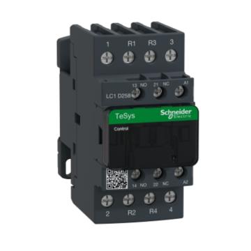 施耐德 TeSys D系列四极交流控制接触器40A，48V，四极 LC1DT40E7C