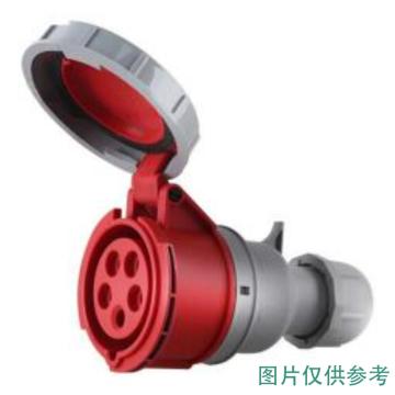 DELIXI/德力西 415V工业用连接器IP67 32A 4芯 DEP2-2242 DHADEP22242R