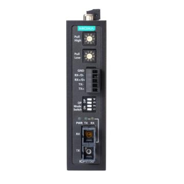 MOXA/摩莎 串口转光纤转换器 ICF-1150I-S-ST