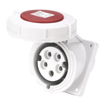 倍港 第三代暗装工业倾斜插座IP67-32A5芯 SIN1551