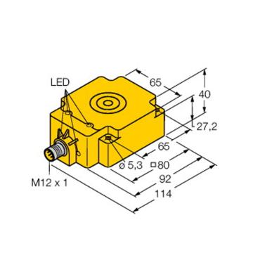 TURCK/图尔克 读写头 TNLR-Q80-H1147