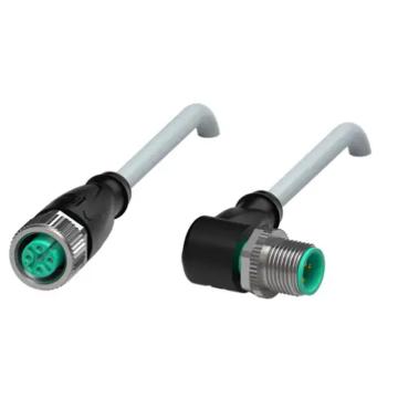 倍加福 P+F 连接缆线，带屏蔽 V1-W-5M-PUR-ABG-V1-G