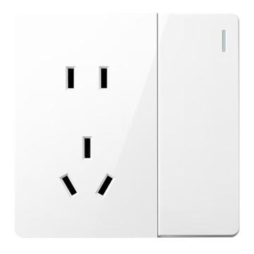 公牛 二三极+双控开关插座 G59E334，