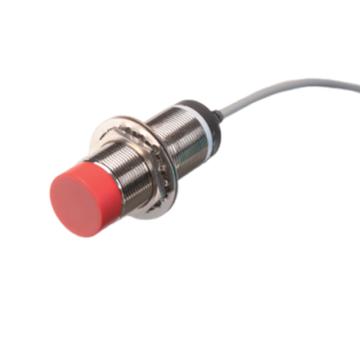 羿科 电感式圆柱型接近开关30非埋式10-30VDCPNP常开 YDR30-15PA
