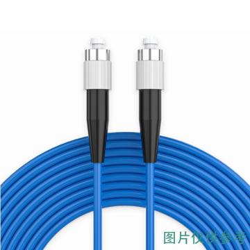 海乐 铠装防鼠咬光纤跳线电信级单模单芯尾纤FC-FC跳纤 9/125 45米 HJ-1FC-FC-SK45
