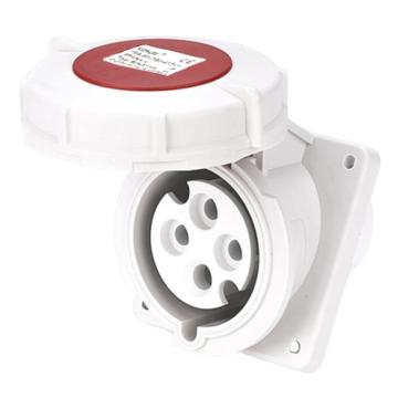 倍港 第三代暗装工业倾斜插座IP67-16A4芯 SIN1479