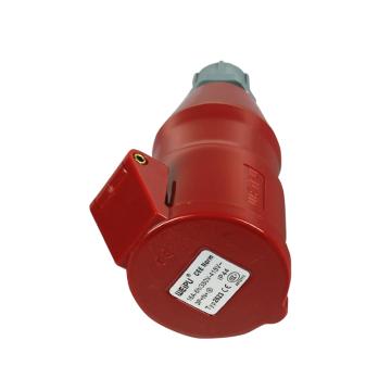 WEIPU/威浦 TYP系列工业连接器5P 16A 400V IP44 红色 2623