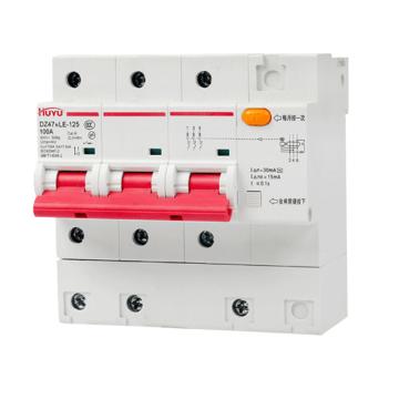环宇 小型漏电断路器1351200720 DZ47NLE-125 3P C 80A 100mA
