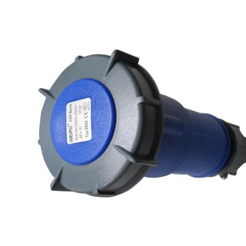 WEIPU/威浦 TYP系列工业连接器3P 32A 230V IP67 蓝色 2802