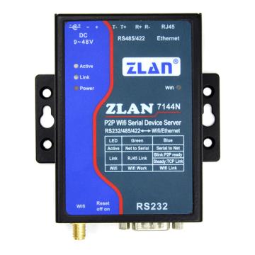 卓岚 WIFI串口服务器 ZLAN7144N