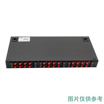 海乐 24口光纤终端盒24芯FC满配 光纤盒 光缆尾纤熔接盒 光纤配线架 P1-24-FC