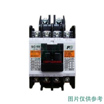 富士电机 SC系列交流接触器 SC-03 AC220V(1NO）