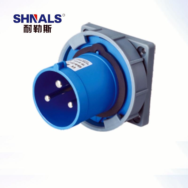 SHNALS 固定工业插头三芯125A NLS-6432